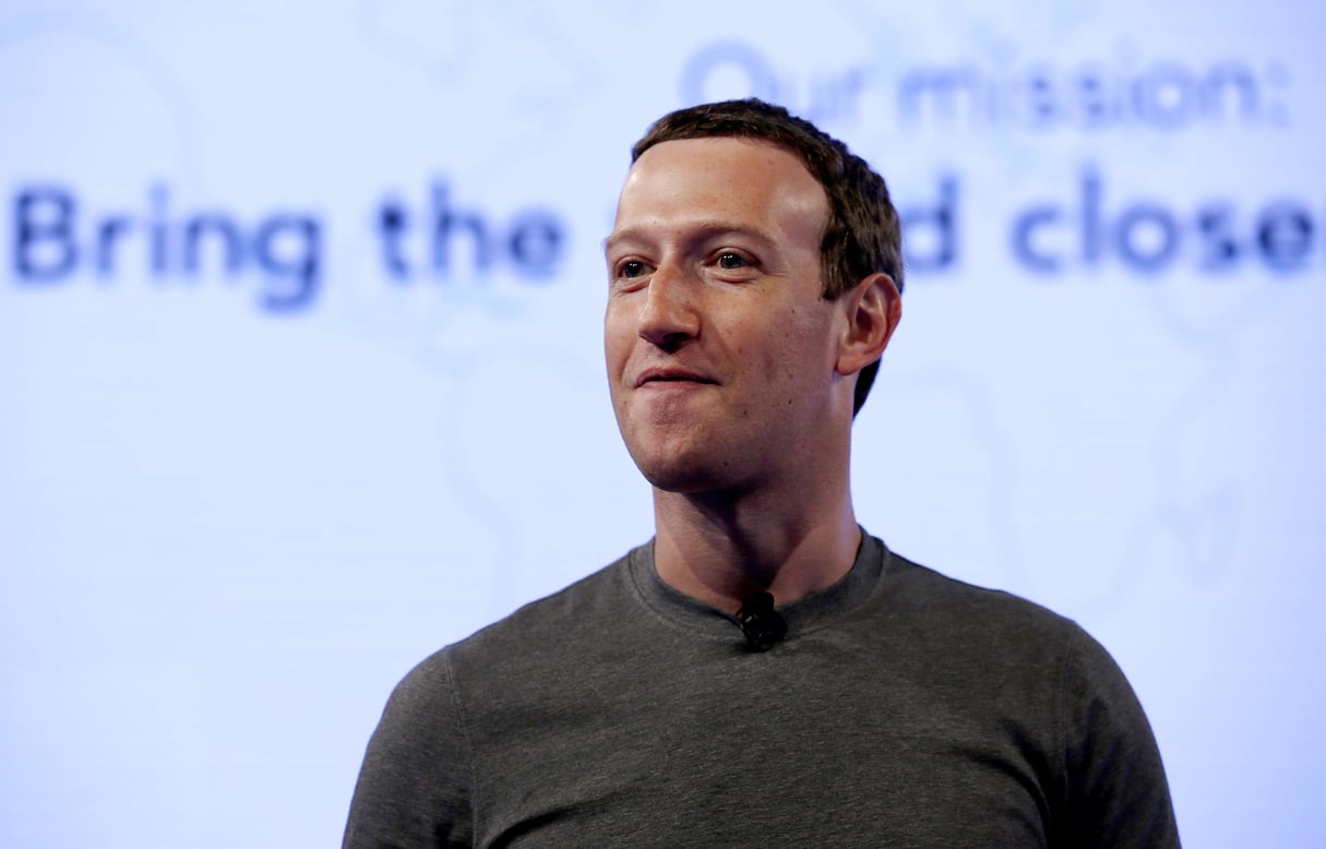 Mark Zuckerberg, PDG de Facebook, en 2017. &copy; AP/Sipa