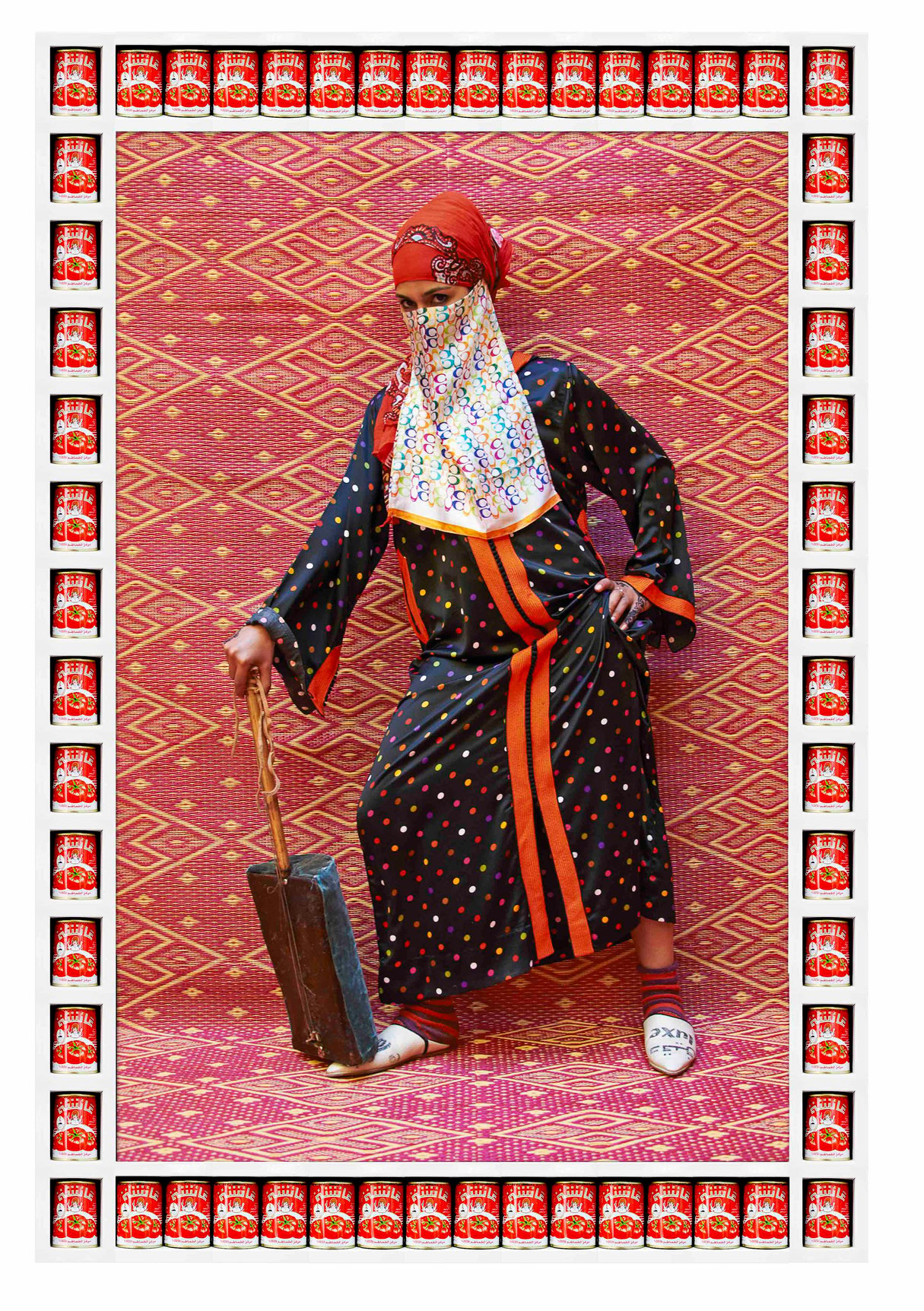 Hassan Hajjaj, "Marmouche", 2012. &copy; Hassan Hajjaj