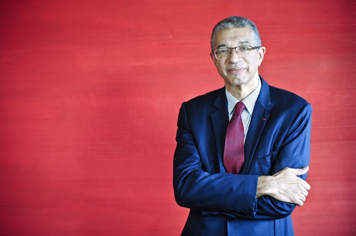 Lionel Zinsou, l’ancien Premier ministre béninois. © Vincent Fournier/Jeune Afrique