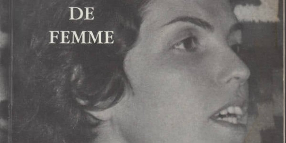 Détail de la couverture de l’autobiographie de Radhia Haddad, « Parole de femme ». © DR