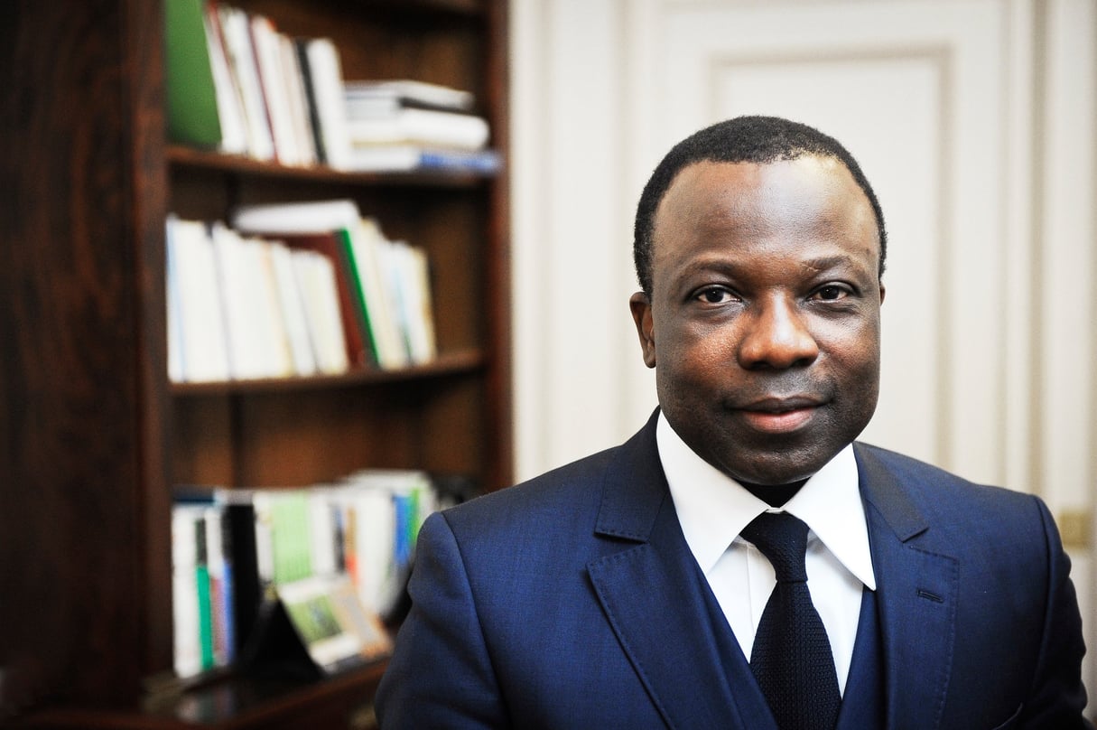 Jules-Armand Aniambossou (Bénin-France), ambassadeur du Bénin en France. A Paris, le 25.02.2015 &copy; V. Fournier/JA