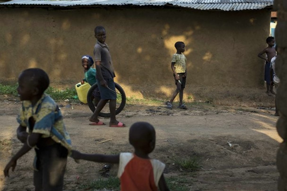 Dans les rues de Bunia, chef-lieu de la province de l’Ituri, en août 2016. Photo d’illustration. © Jerome Delay/AP/SIPA