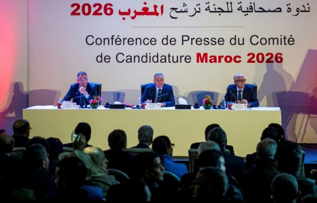 Le Maroc candidat à l’organisation du Mondial 2026 © AFP