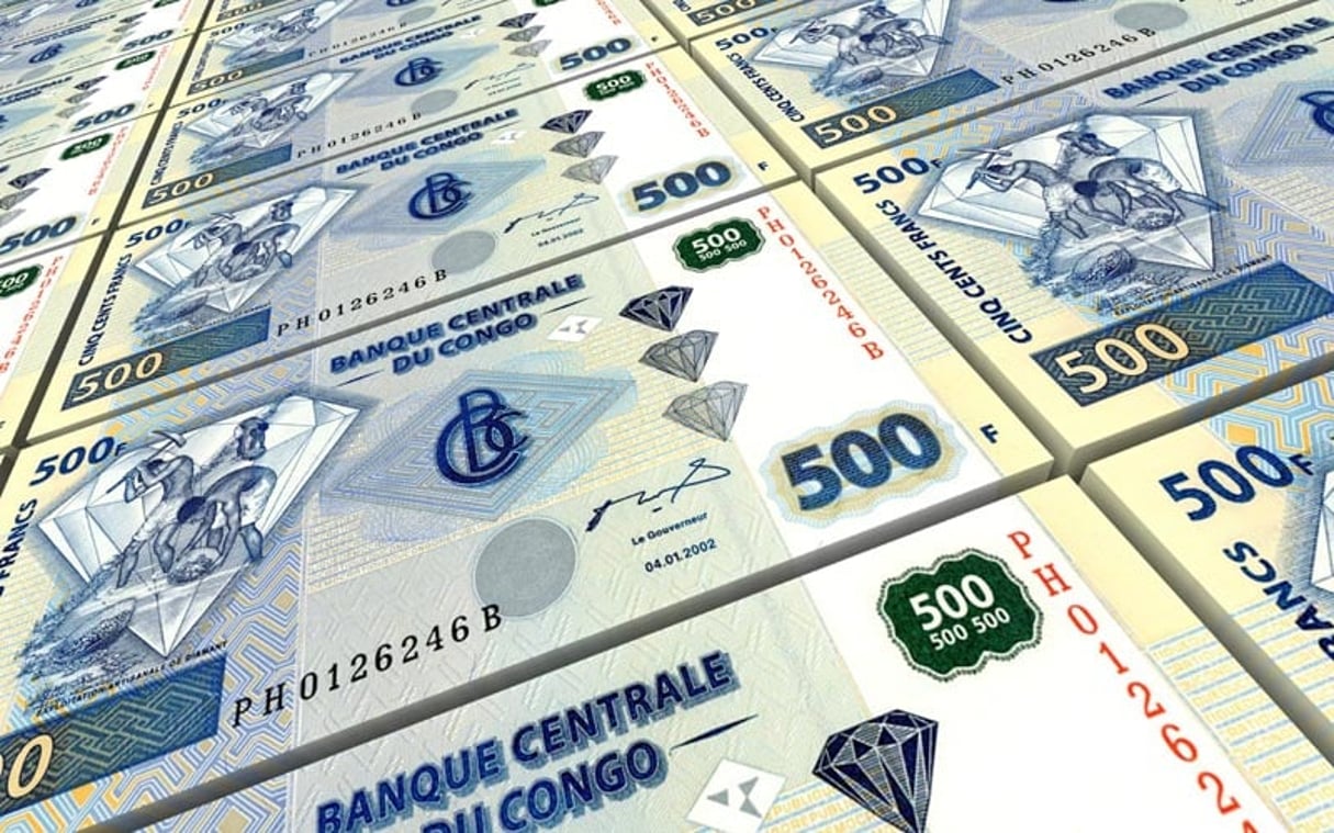 Des billets de Francs congolais. © Photolia