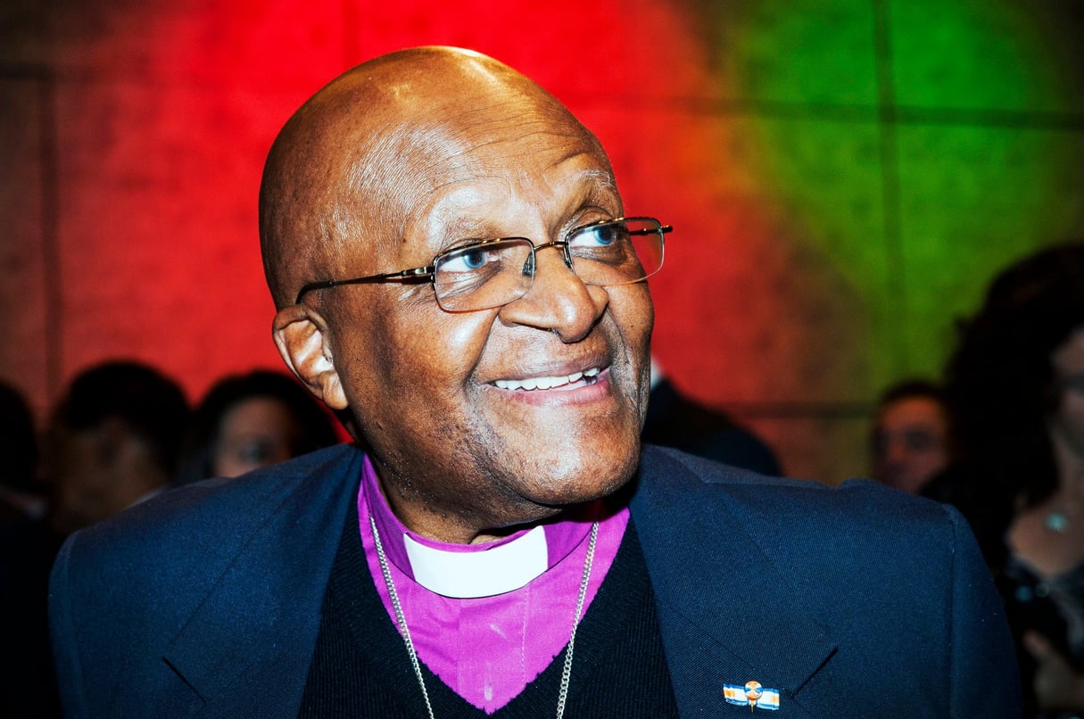 Le Prix Nobel de la paix Desmond Tutu. © Jurjen Donkers/REPORTERS-REA