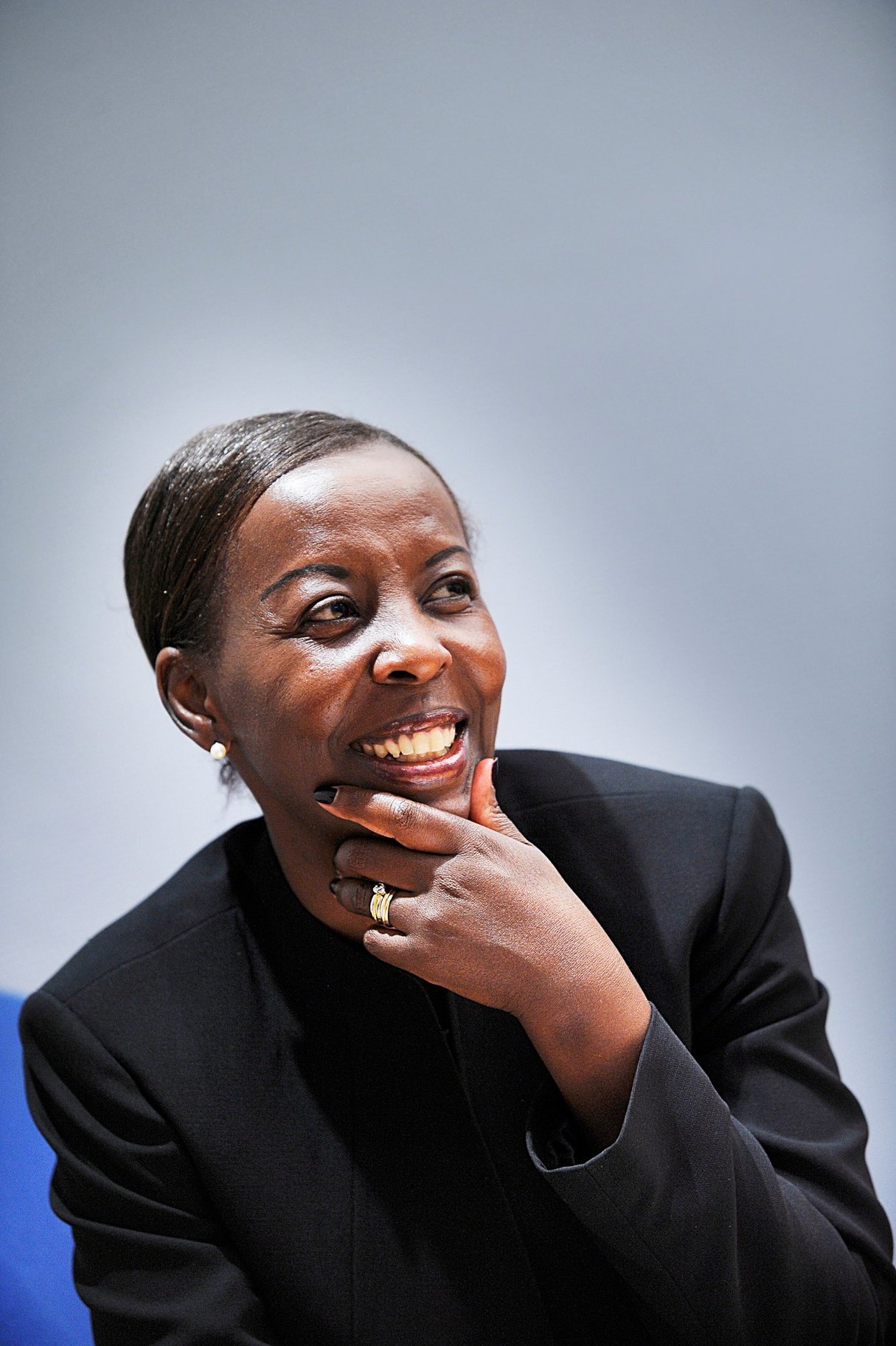 Louise Mushikiwabo, ministre rwandaise des Affaires étrangères, le 8 septembre 2011 &copy; Vincent Fournier/JA