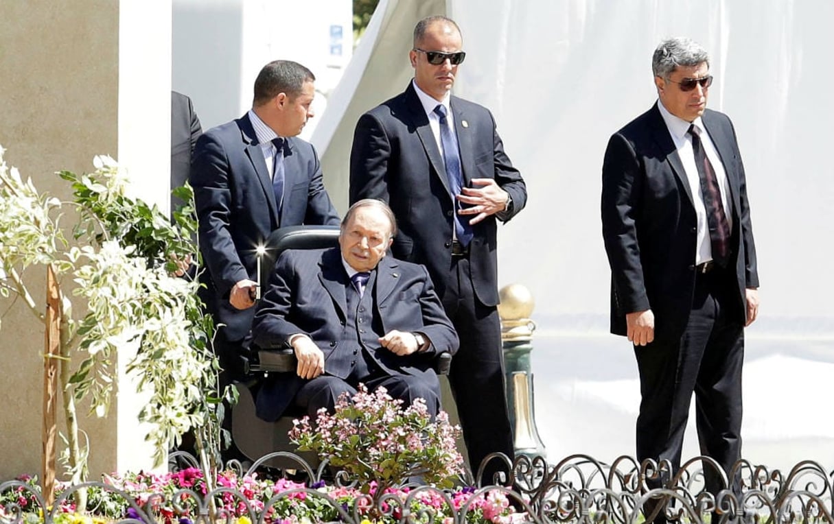 Abdelaziz Bouteflika, le 9 avril 2018 à Alger. © REUTERS/Ramzi Boudina