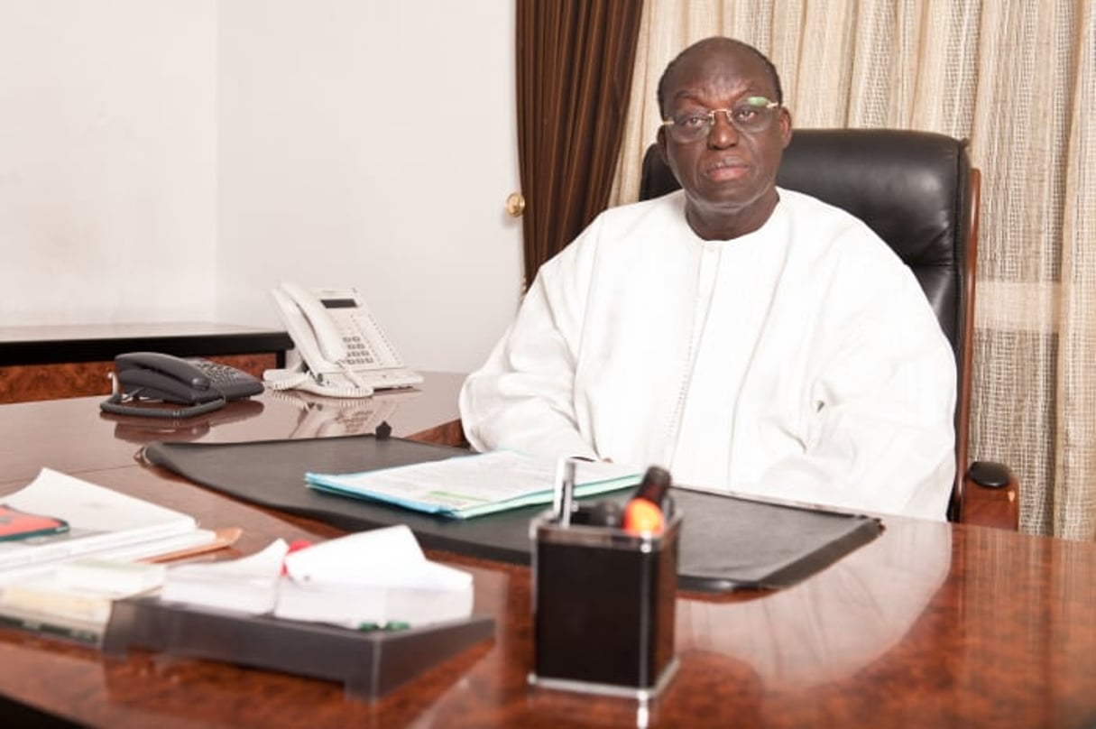 Moustapha Niasse, en 2011 à Dakar. © REA