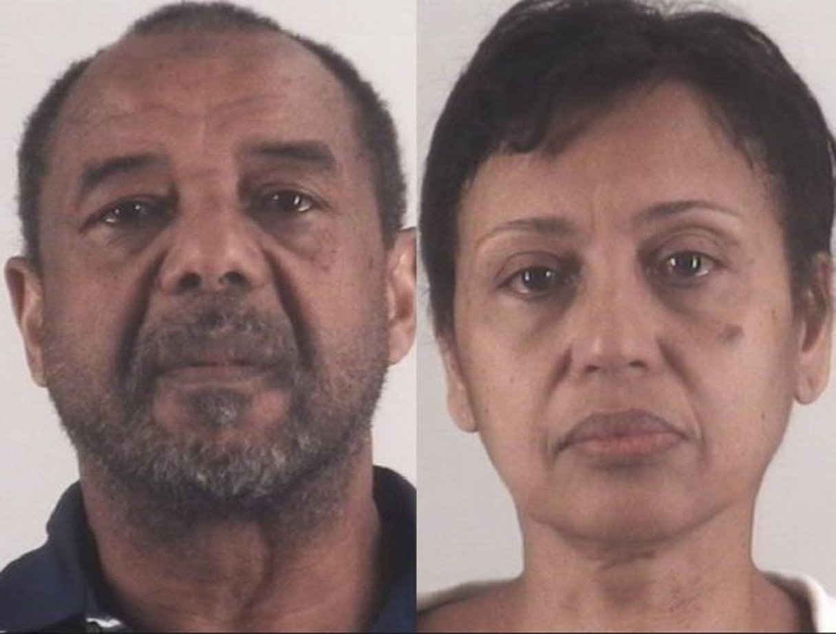 Mohamed Tourne (à g.) et Denise Cros-Toure (à d.) © Prison de Tarrant County