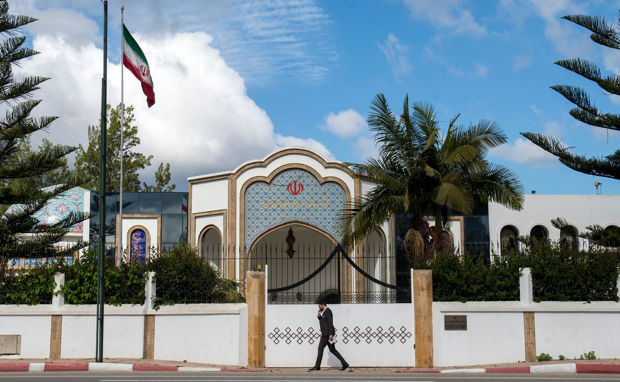 L’ambassade iranienne à Rabat a fermé ses portes le 2 mai. &copy; Fadel Senna/AFP