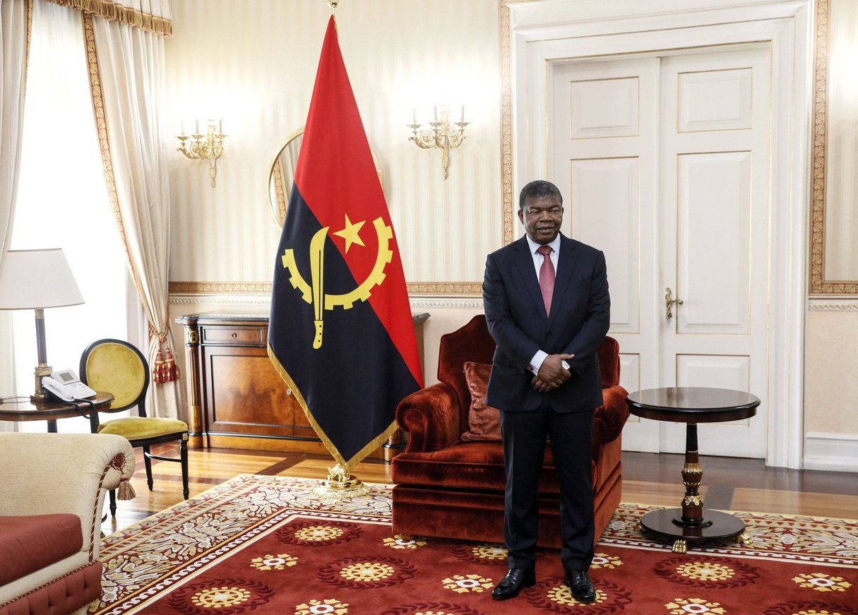 Le président Lourenço, le 5 mars 2018, à Luanda © Alexander Shcherbak/Tass/ABACA