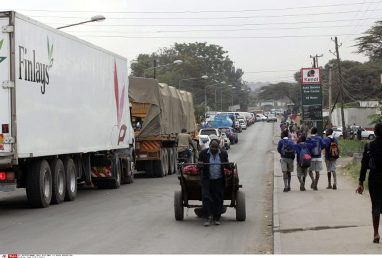 Un embouteillage à Nairobi en 2008. Photo d’illustration. © SAYYID AZIM/AP/SIPA