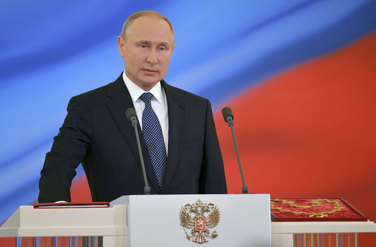 Le président russe Vladimir Poutine. © Alexander Astafyev/AP/SIPA