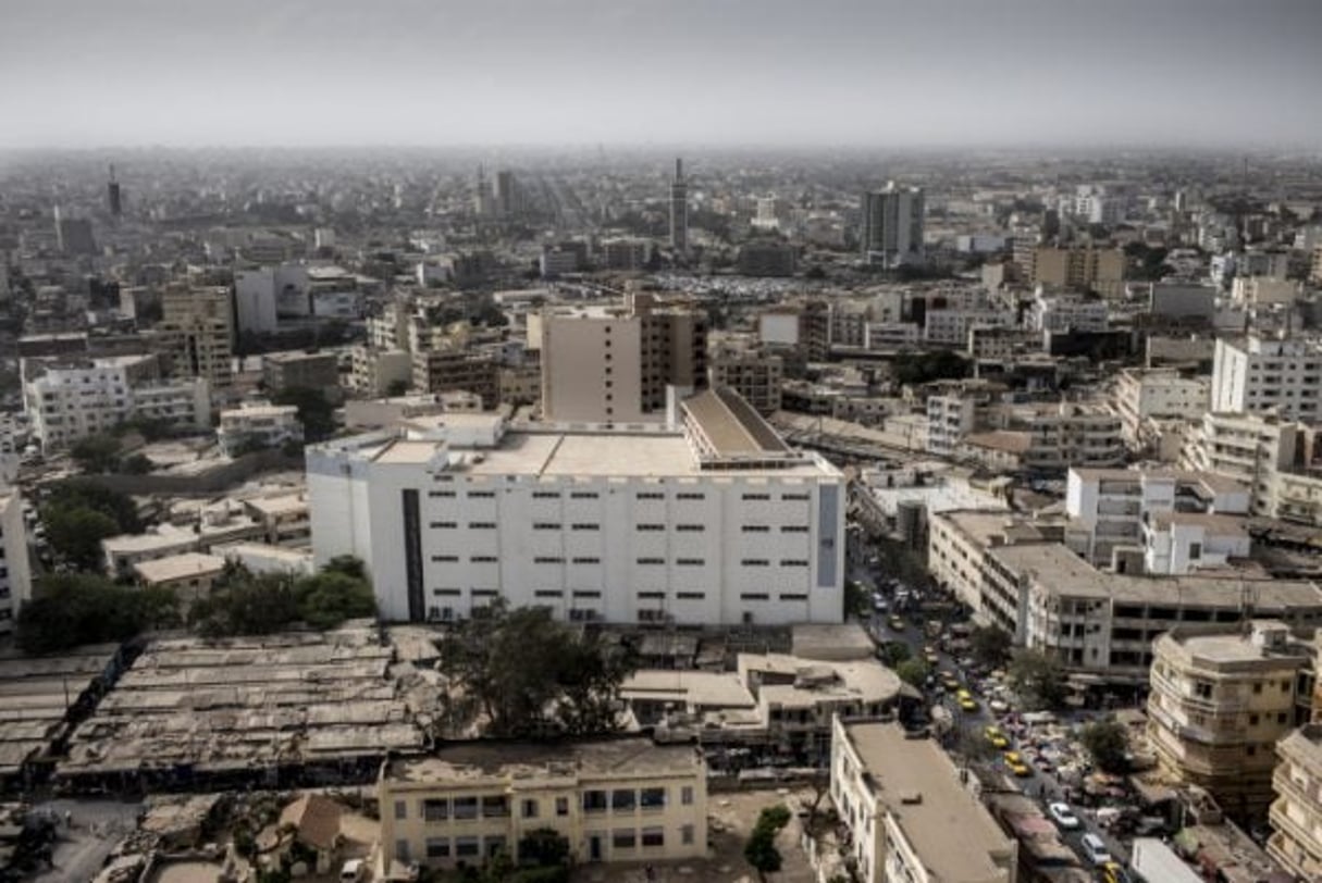 Vue de Dakar en juin 2014. © Sylvain Cherkaoui pour Jeune Afrique
