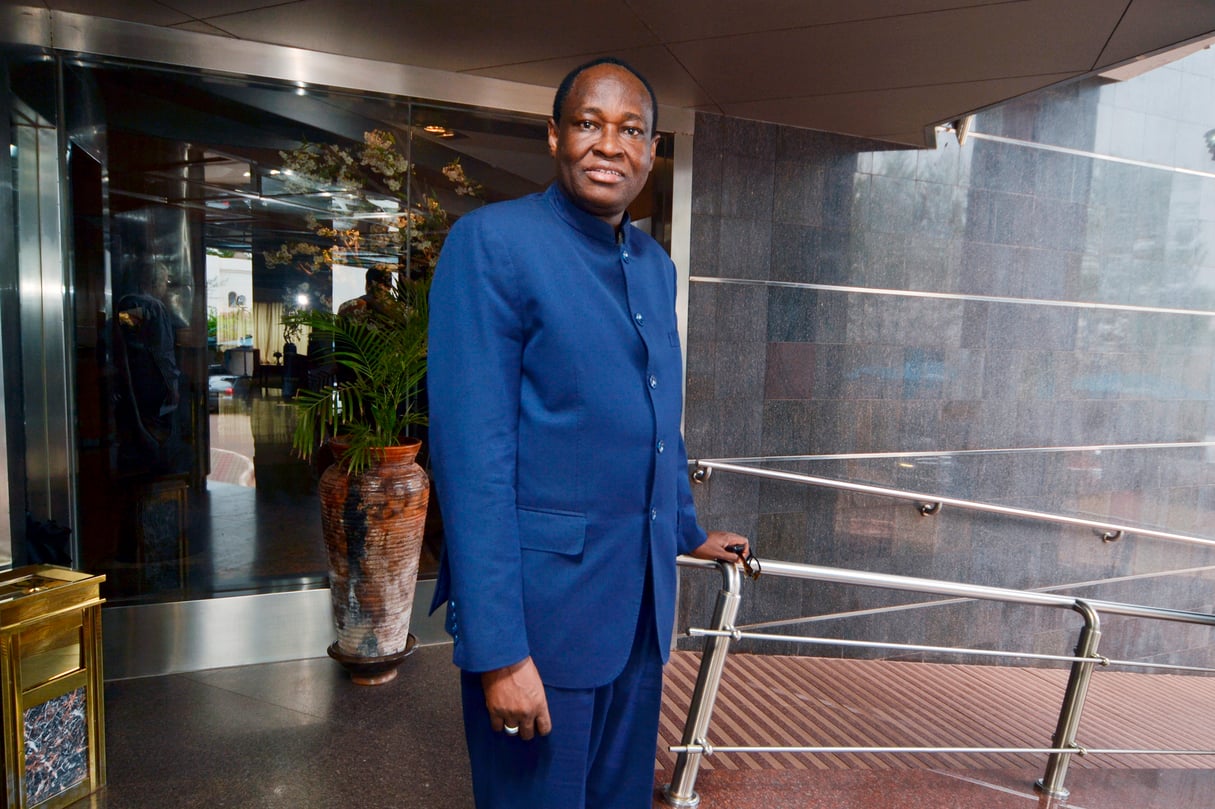 Tiebele Drame, homme politique A Bamako, le 3 mai 2014 
Photo d’Emmanuel Daou Bakary pour JA © Emmanuel DAOU BAKARY pour JA