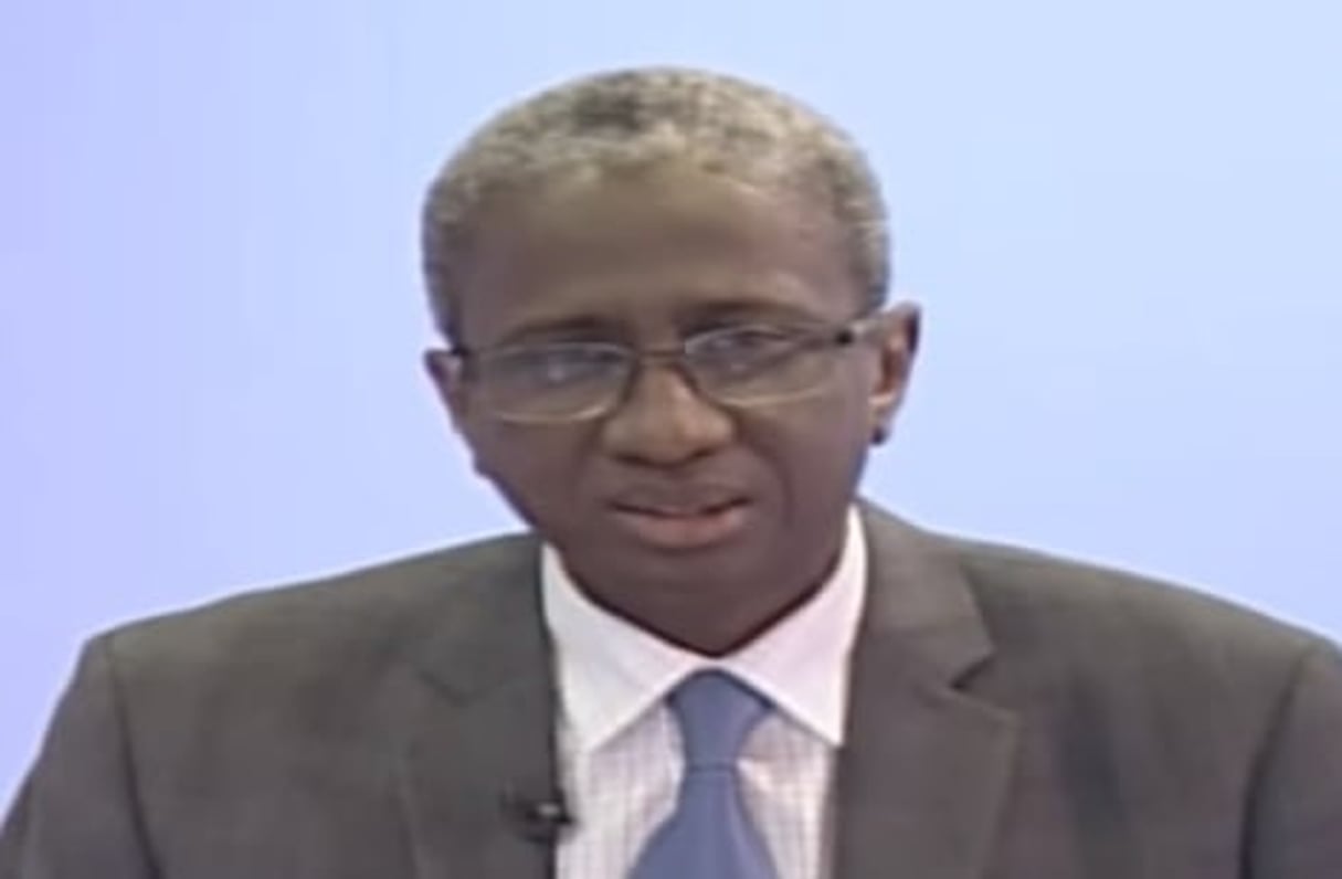 Bathia Mamadou Diallo, ancien ministre de la Défense et président de la commission de réforme de l’Union pour la République (UPR). © YouTube/bellewarmedia