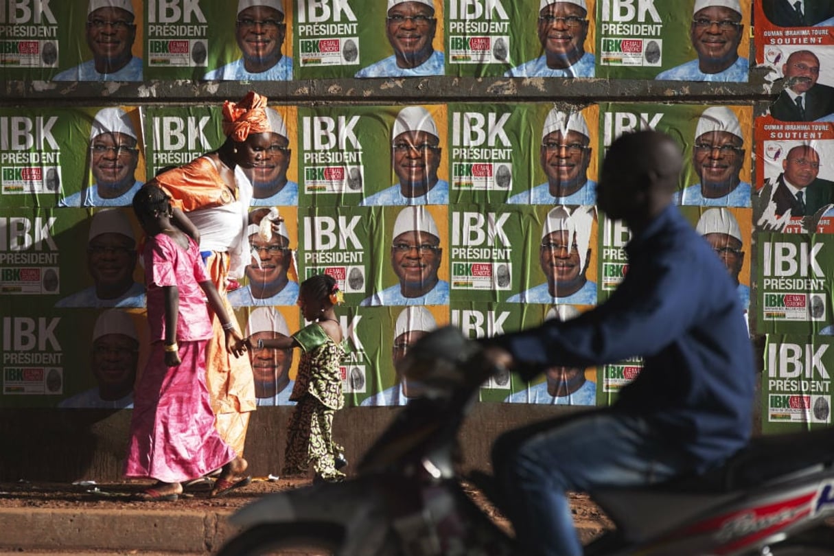 A Bamako, lors de la campagne présidentielle de 2013. © REUTERS/Joe Penney