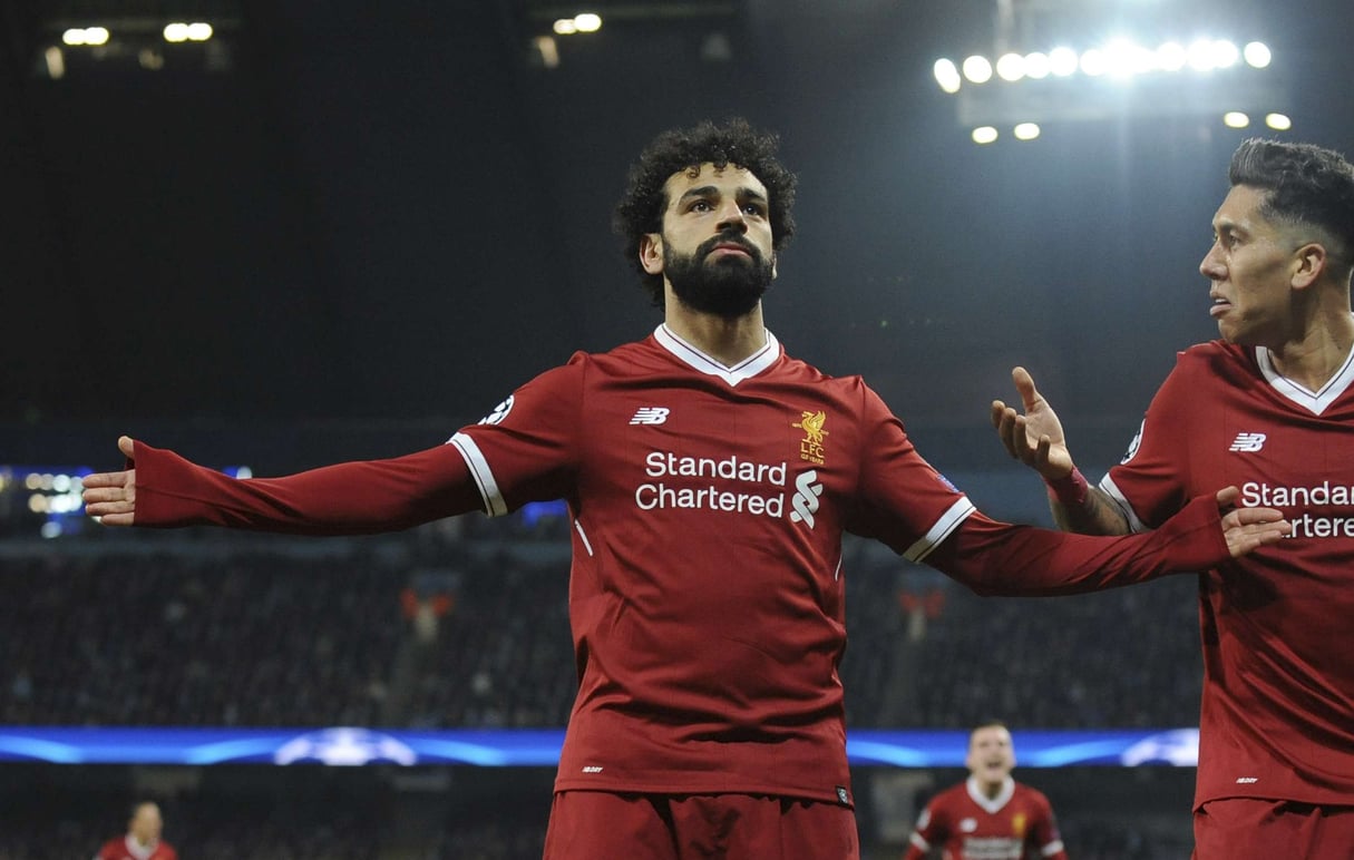 Mohamed Salah, star de l’équipe égyptienne. © Rui Vieira/AP/SIPA