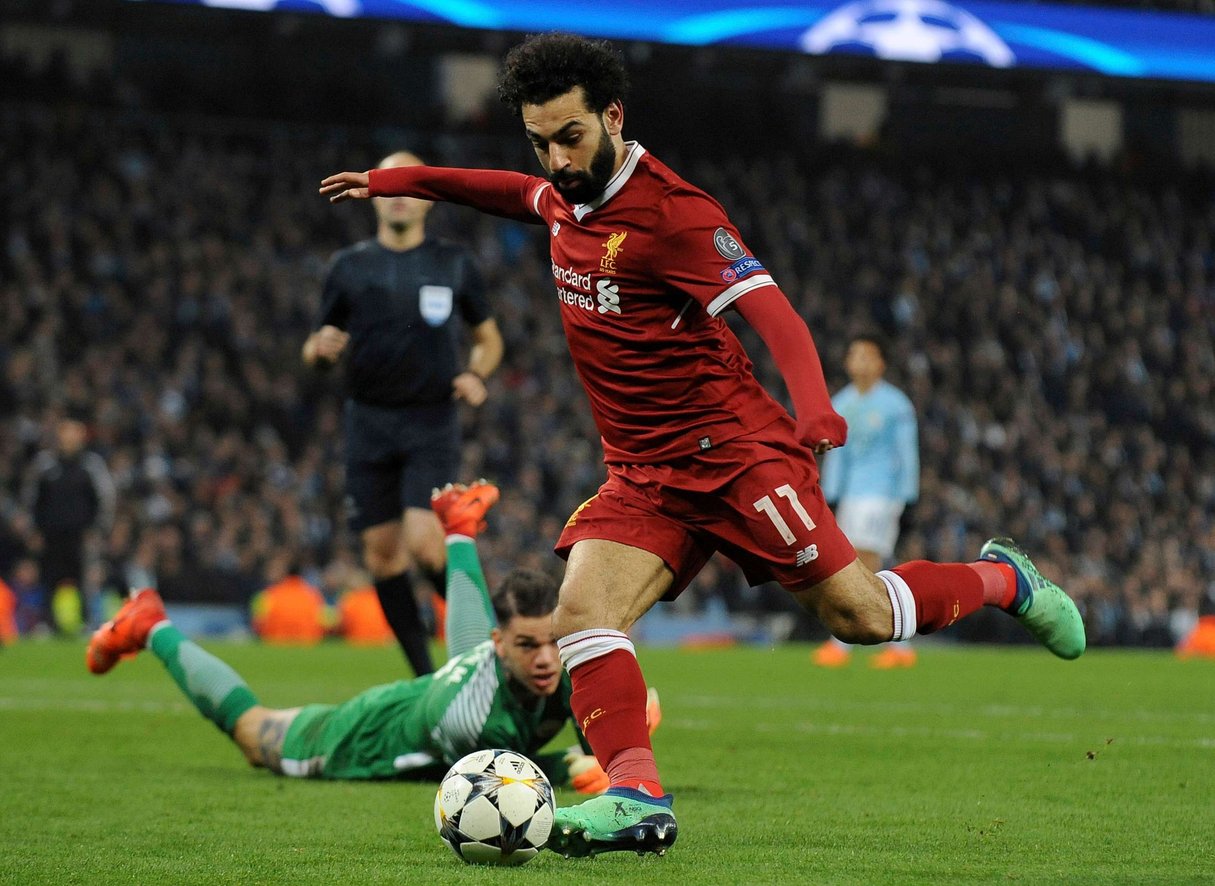 Mohamed Salah, star de l'équipe égyptienne. &copy; Rui Vieira/AP/SIPA