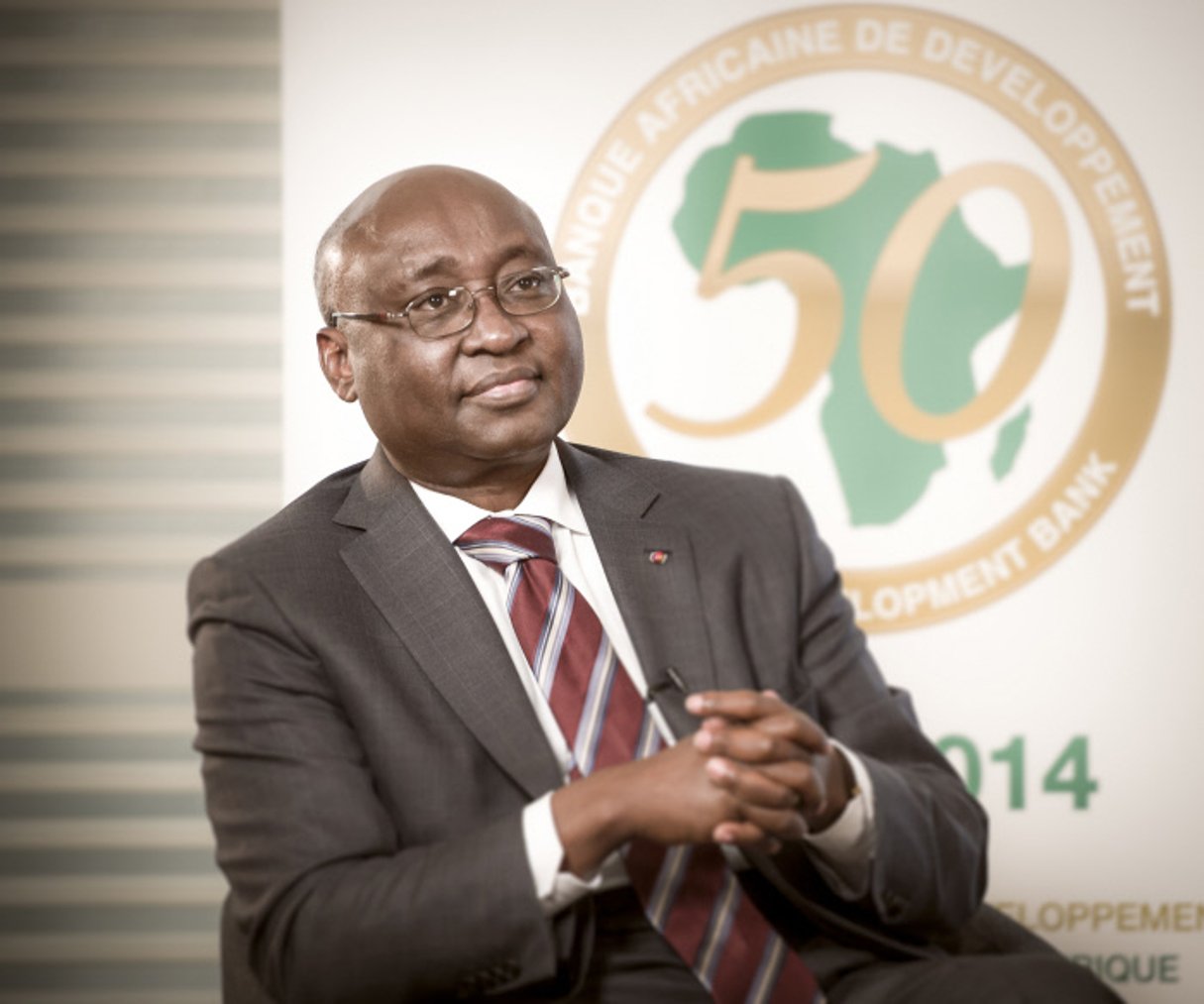 Donald Kaberuka, le haut représentant pour le financement de l’Union africaine (UA). © Eric Larrayadieu pour JA