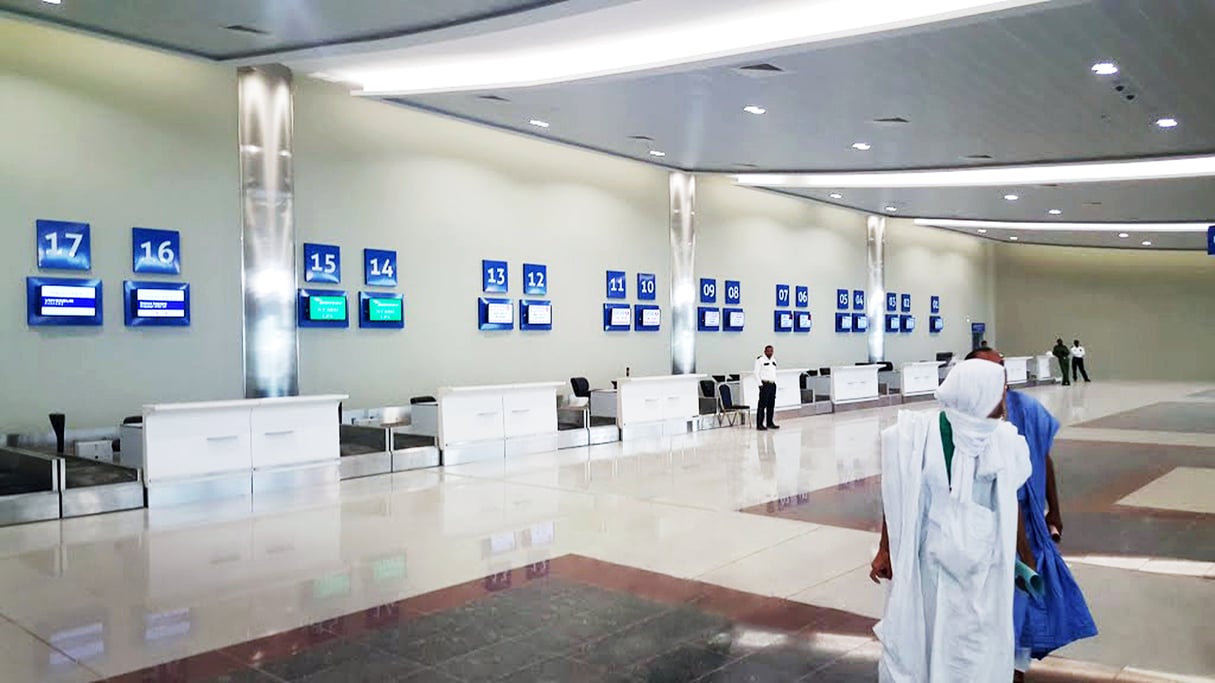 L’aéroport de Nouakchott-Oumtounsy, en Mauritanie, inauguré en 2016. © SAM