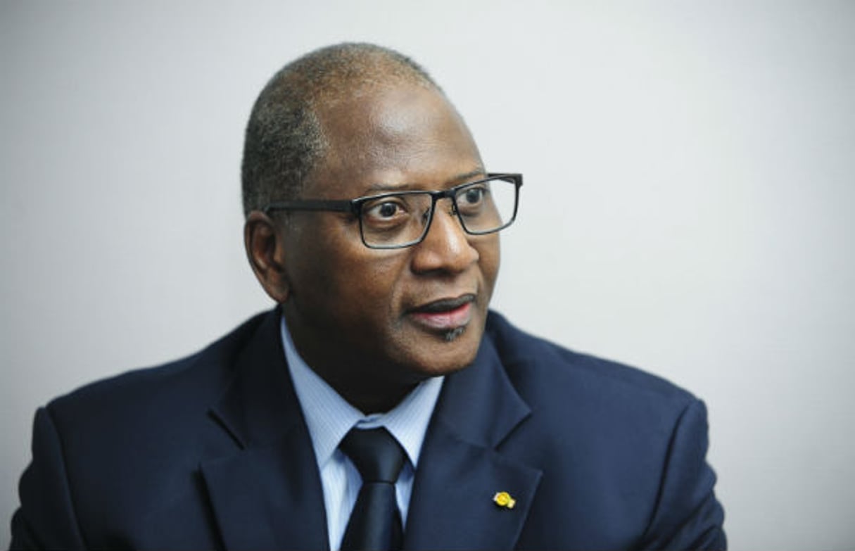 Modibo Sidibé, ex-Premier ministre malien et candidat à l’élection présidentielle de 2018, le 8 novembre 2017 à Paris. © Vincent Fournier/Jeune Afrique