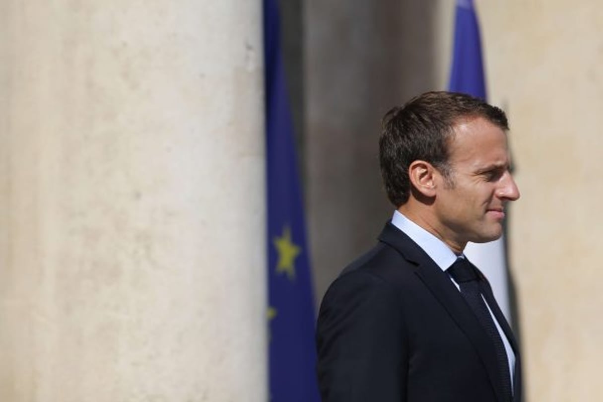Le président français Emmanuel Macron au palais de l’Elysée, à Paris, le 30 juin 2018. © Thibault Camus/AP/SIPA