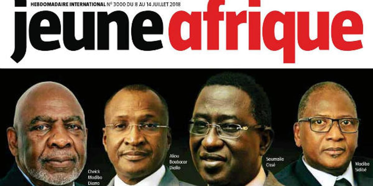 Détail de la couverture Afrique subasaharienne du JA n° 3000, en kiosques du 8 au 14 juillet 2018, ou en édition numérique. © JA / DR