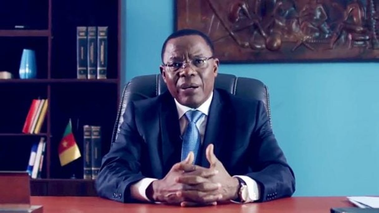 Maurice Kamto, président du Mouvement pour la renaissance du Cameroun, candidat à la présidentielle camerounaise d’octobre 2018. © Youtube