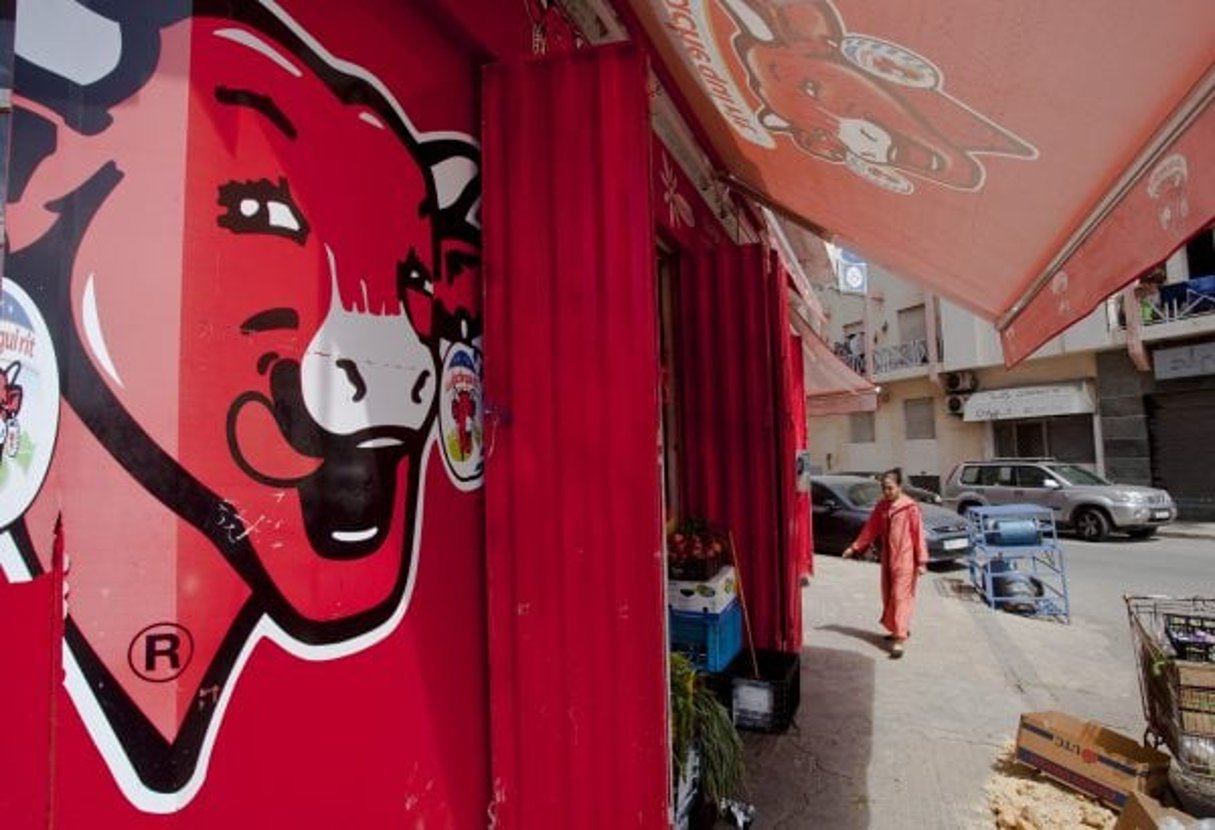 Le sourire du ruminant s’affiche en très grand dans les rues de Casablanca. © samy el mekkaoui pour ja