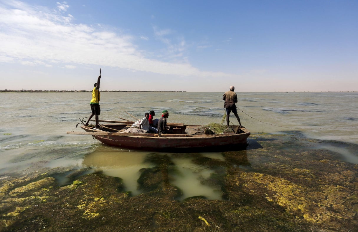 Une barque sur le Nil, au Soudan, en 2015 (illustration). © Mosa’ab Elshamy/AP/SIPA