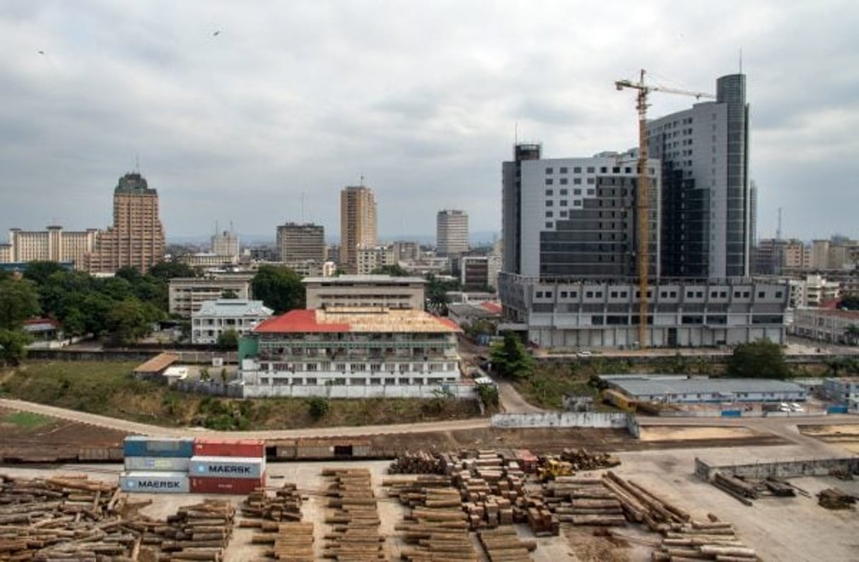 La ville de Kinshasa, capitale de la République démocratique du Congo, vue du ciel, le 20 septembre 2016. © JA