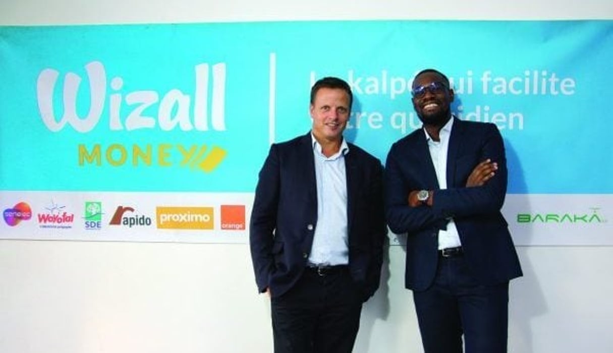 Sébastien Vetter et Ken Kakena, cofondateurs de Wizall. © Wizall