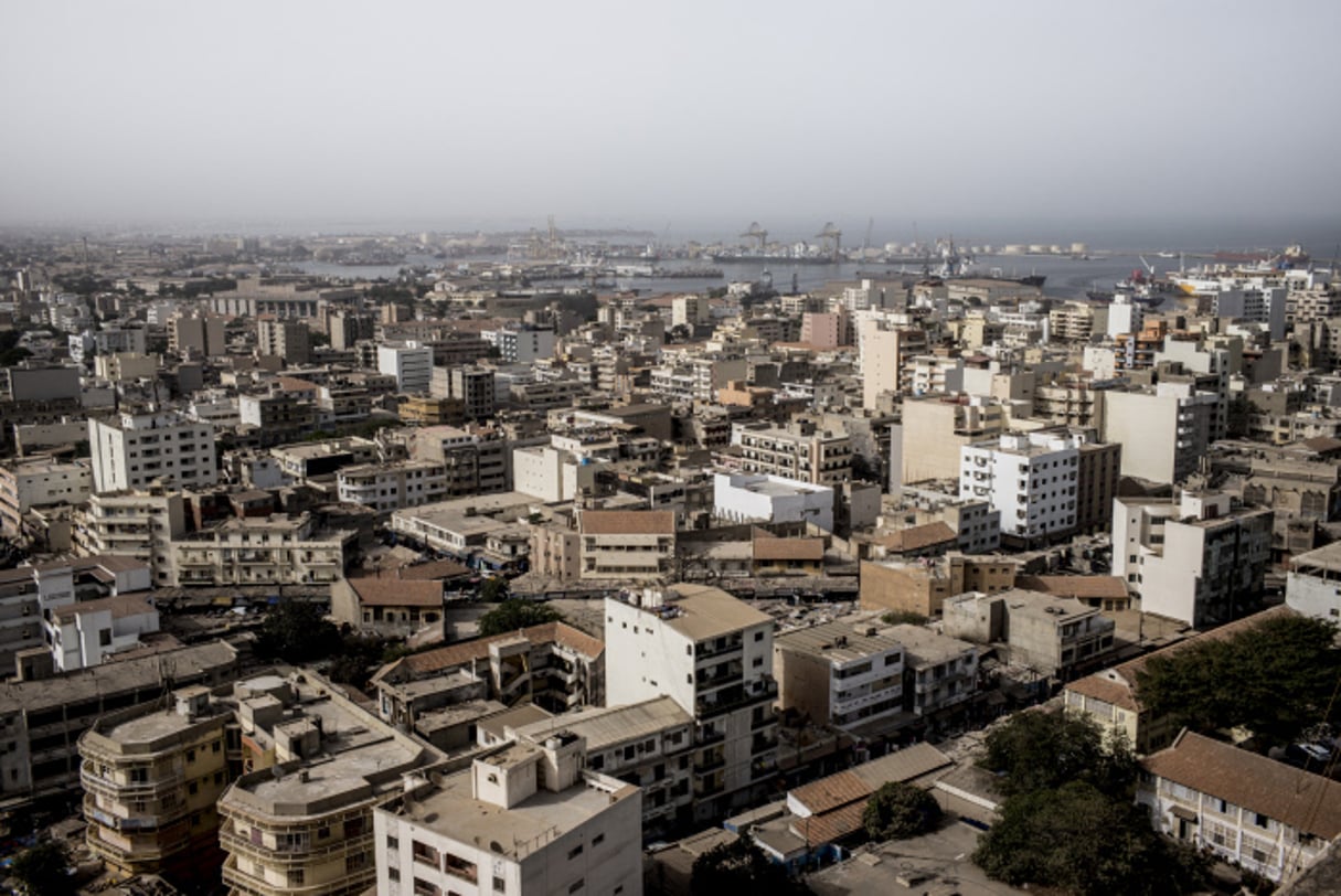 Vue de Dakar, en 2015. © Sylvain Cherkaoui/Jeune Afrique/2015.