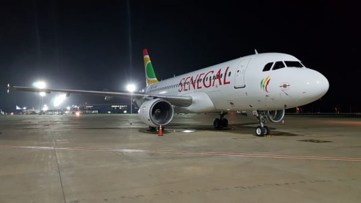 L’A319 reçu par Air Sénégal. © DR