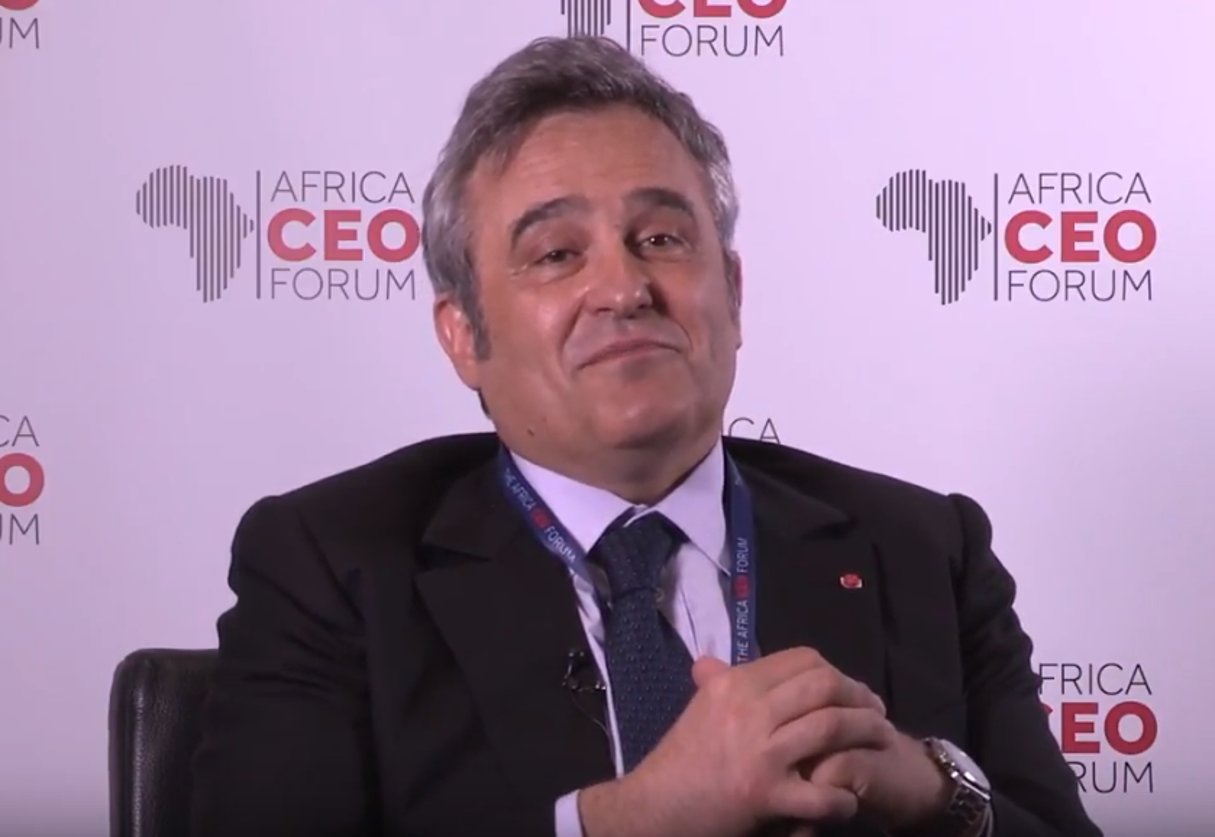 Philippe Labonne, directeur général adjoint de Bolloré Transport & Logistics © Capture d’écran Youtube/THE AFRICA CEO FORUM