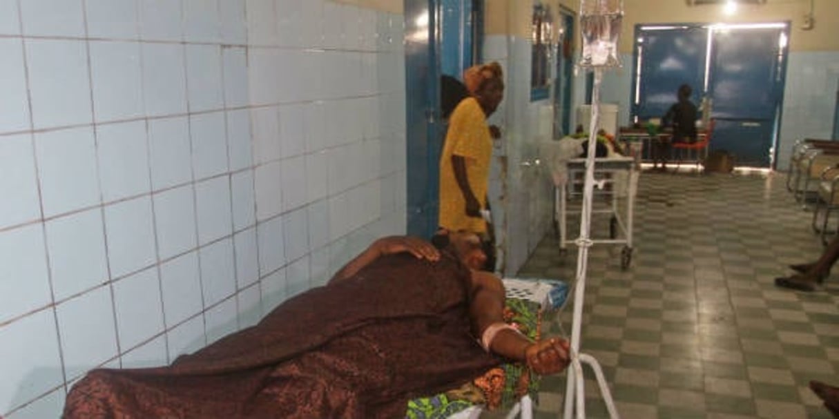 Dans un hôpital de Kinshasa, en RDC. © John Bompengo/AP/SIPA