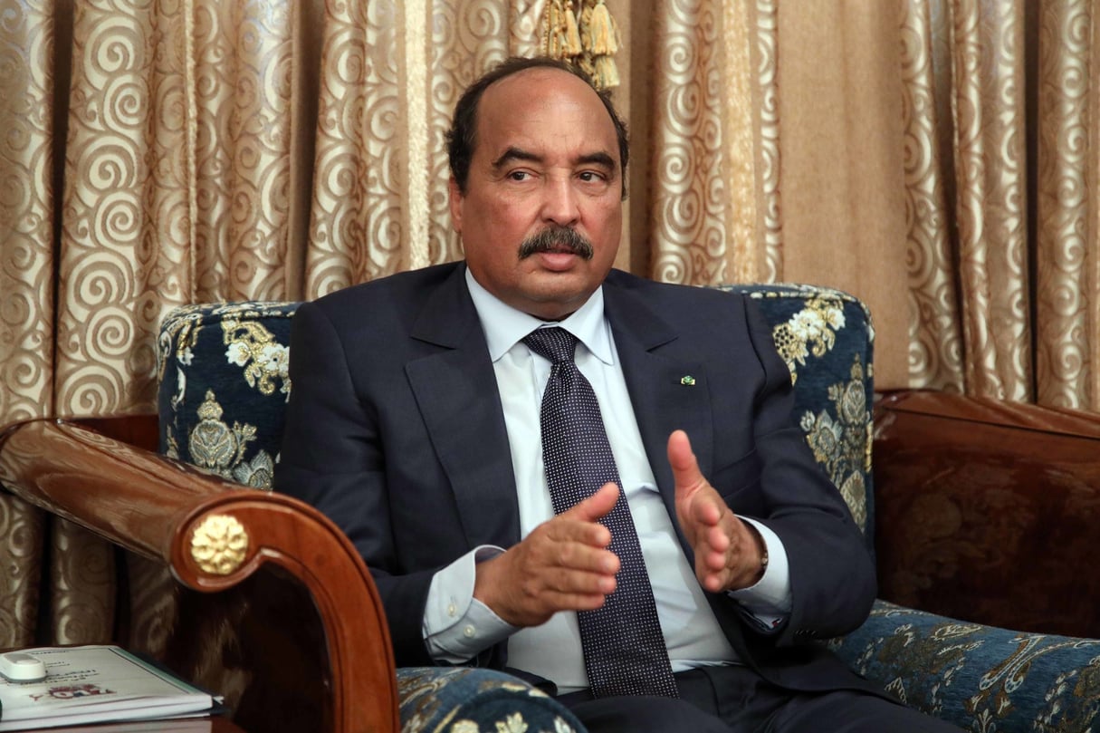 Mohamed Ould Abdelaziz, le président mauritanien. © Watt Abdel Jelil