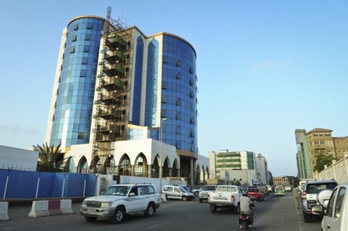 La Salaam Tower, siège de la Salaam African Bank à Djibouti. © Vincent Fournier/JA