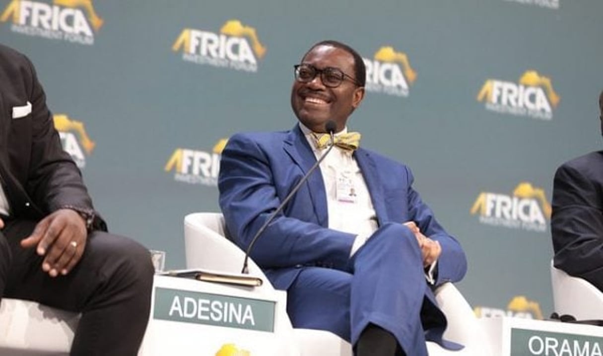 Akim Adesina, président de la BAD, au Africa Investment Forum à Johannesburg – novembre 2018. © BAD