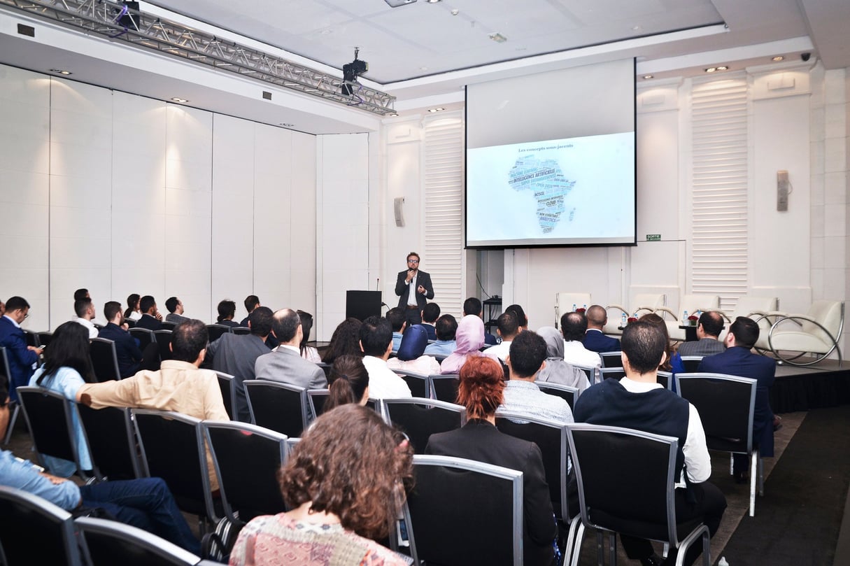 Conférence sur les big data à l’Africa Data Lab de Casablanca (Maroc) &copy; GABRIEL/Africa Data Lab