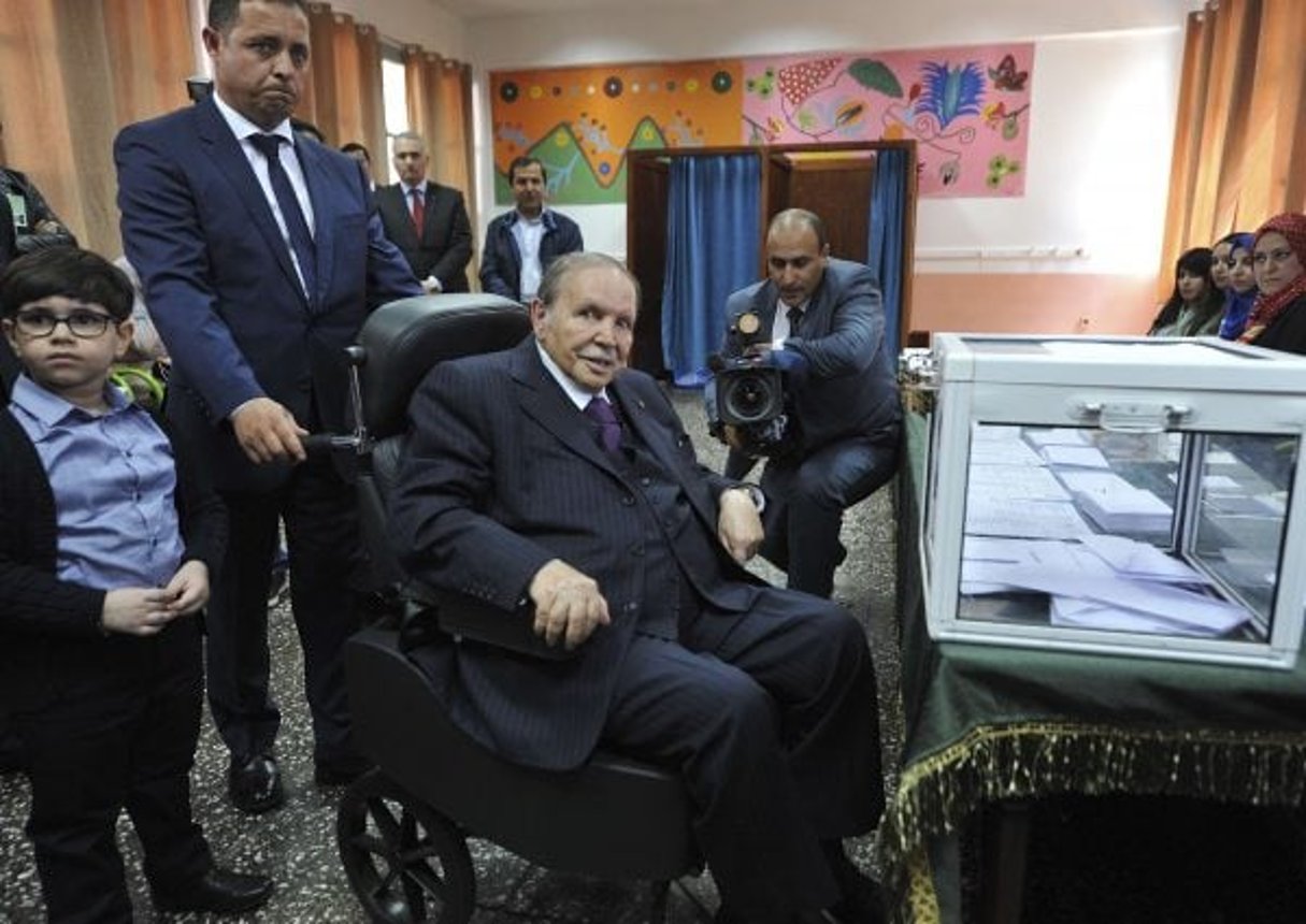 Abdelaziz Bouteflika en mai 2017. © Sidali Djarboub/AP/SIPA