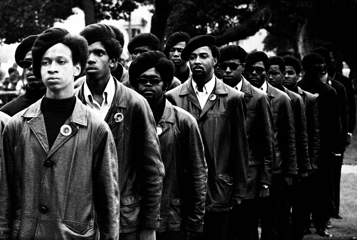 Des membres du Black Panther Party, photographiés par Stephen Shames dans les années 1960. &copy; Stephen Shames courtesy Steven Kasher Gallery