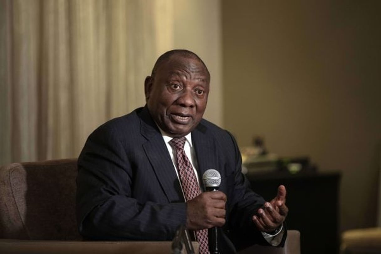 Cyril Ramaphosa début novembre 2018. © Gianluigi Guercia/AP/SIPA