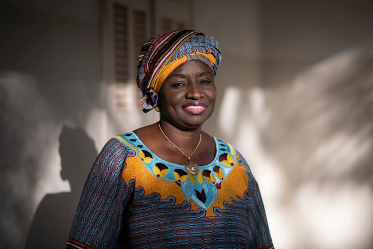 Aminata Touré est la mandataire de Macky Sall pour les prochaines élections présidentielles prévues le 24 février 2019. © Sylvain Cherkaoui pour JA