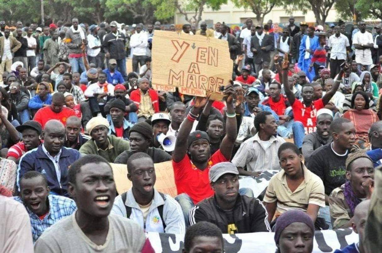 Le mouvement Y en a marre, au Sénégal, célèbre ses huit années d’existence ce vendredi 18 janvier. © DR / Y en a marre