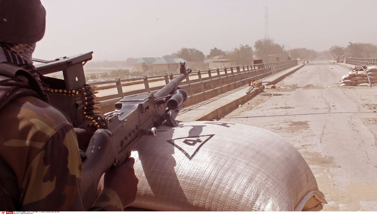 Un soldat camerounais. © Edwin Kindzeka Moki/AP/SIPA