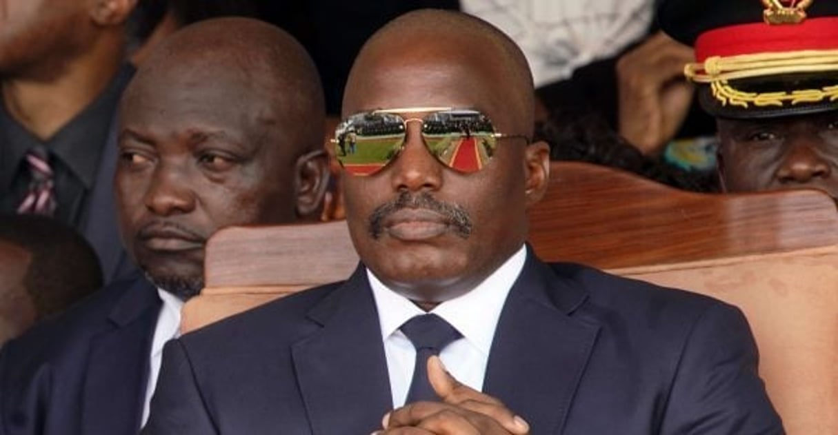 Joseph Kabila, lors de l’investiture deFélix Tshisekedi, le 24 janvier 2019. © Jerome Delay/AP/SIPA