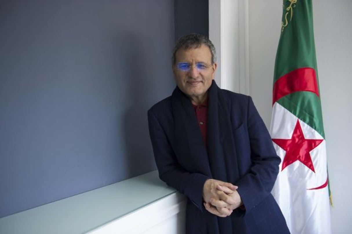 Le candidat à la présidentielle du 18 avril Ali Ghediri, le 5 février 2019 à Alger. © LOUIZA AMMI POUR JA