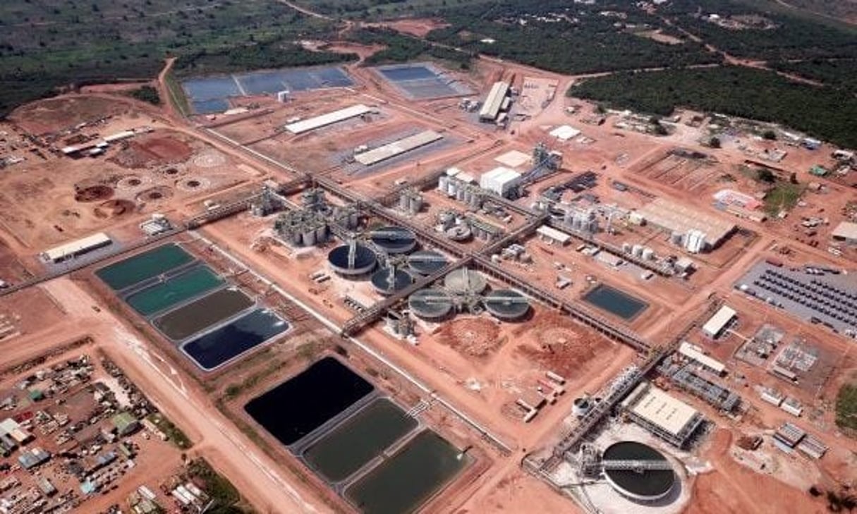 Le site de Metalkol, près de Kolwezi, dans le sud du pays, produira, à pleine capacité, 24	000 t de cobalt et 120	000 t de cuivre chaque année. © ERG